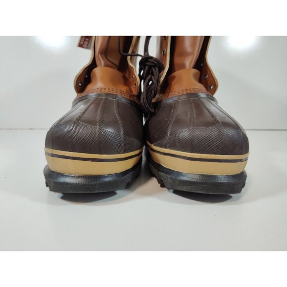 Sorel Chieftain ThermoPlus 100 Boots Men's 10 Caramel 32F To -100F NWT NOS USA - Picture 5 of 12
